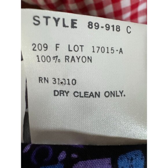 Vintage Très Paquette Byer California Womens Jacket L Shoulder Pads Ties - Picture 5 of 16